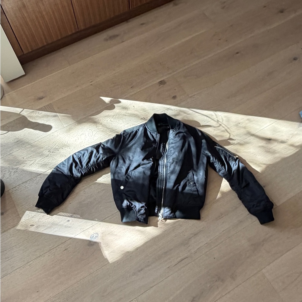 Topshop black Bomber Jacket